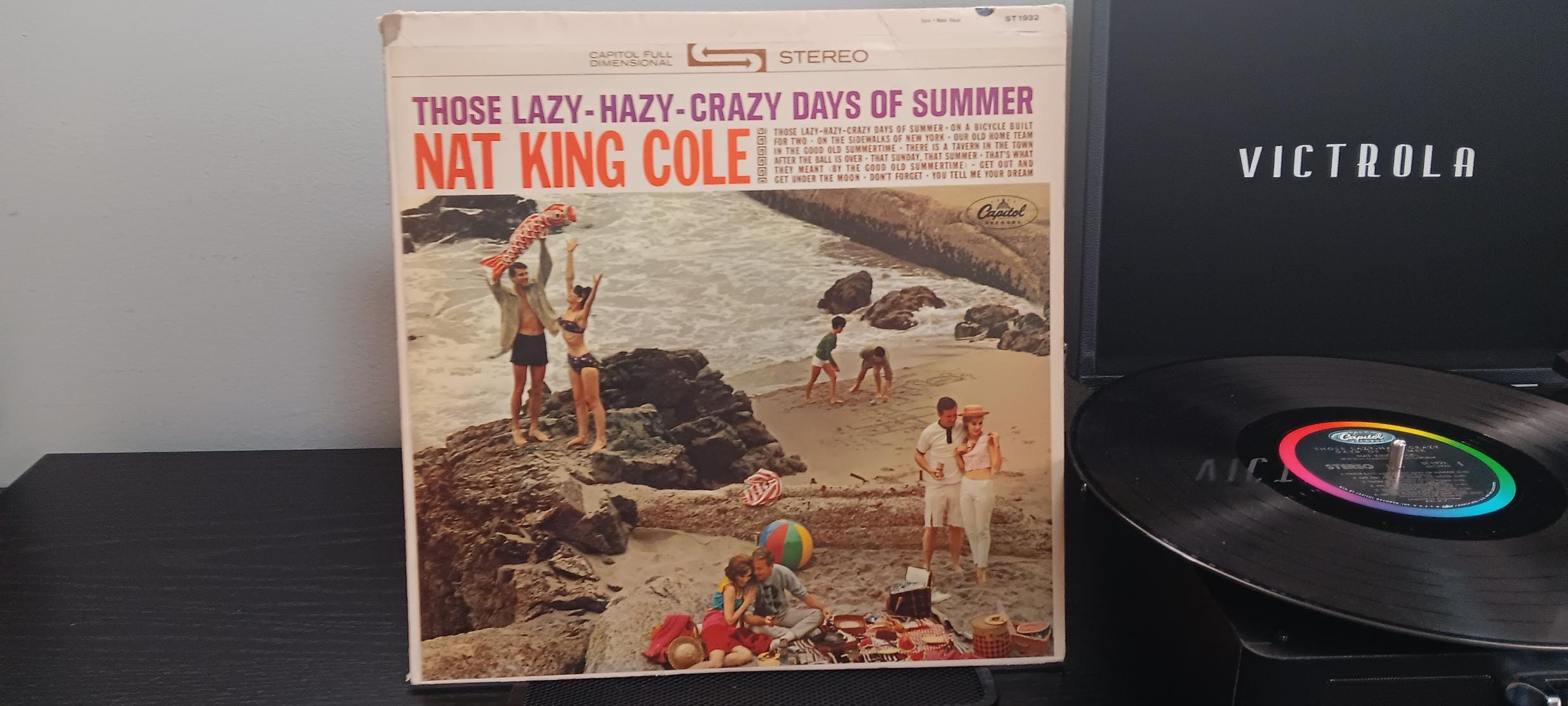 現在視聴困難品Nat King Cole & Friends レーザーディスク Nat King Cole - Those Lazy-hazy-crazy Days of Summer - Mono