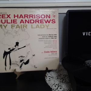 Julie Andrews - Rex Harrison - My Fair Lady - Álbum del elenco original - Circa 1956