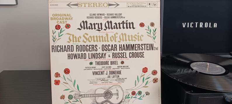 Mary Martin - the Sound of Music - Original Broadway Cast Album - Circa ...