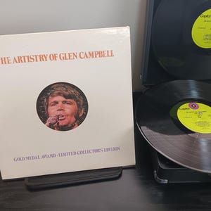 Glen Campbell - The Artistry Of Glen Campbell - Podwójny zestaw płyt - Około 1972 r.