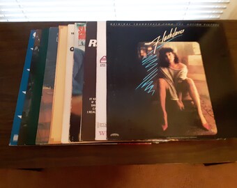 Super 10 LP Mixed Grab Bag  - Rock, Pop, Funk, Country - Circa 1960&#39;s, 70&#39;s, 80&#39;s