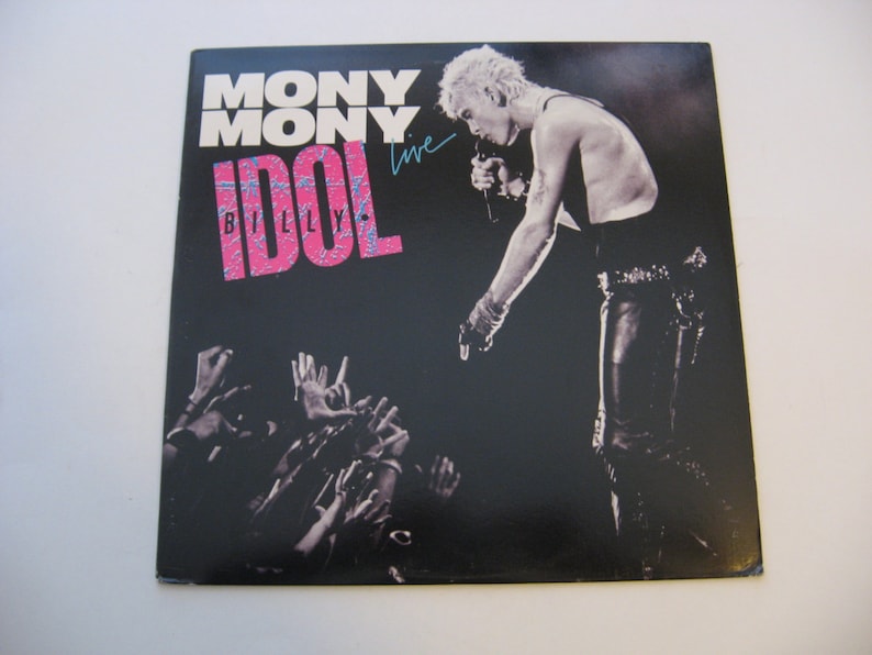 Billy Idol Mony Mony Live Circa 1987 Maxi Single Etsy Billy Idol Mony Mony Live Circa 1987 Maxi Single Etsy