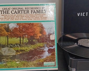 Carter Family Vinyl LP - Original Recordings, 1963 Harmony Release