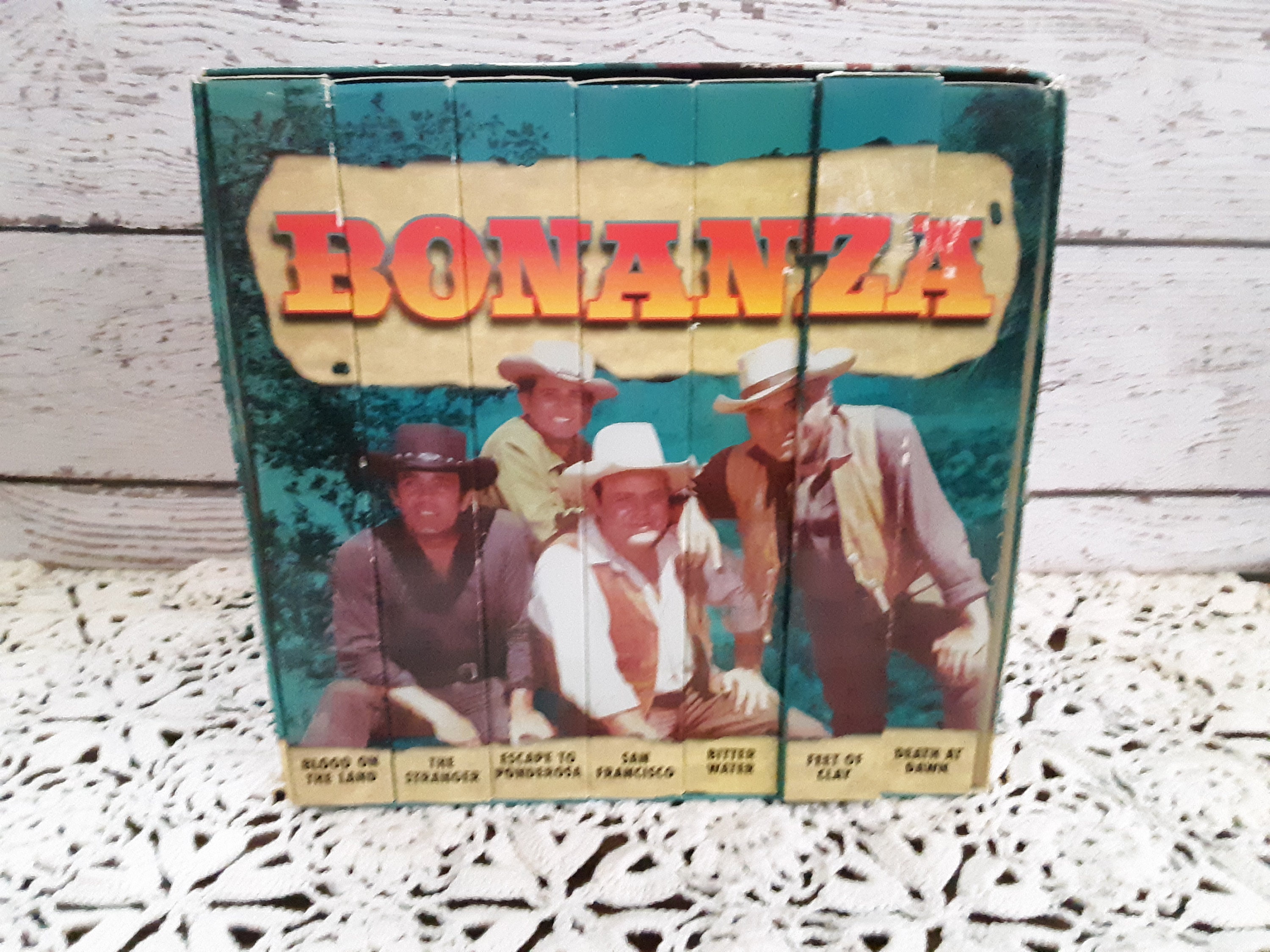 Bonanza - 7 VHS Video Box Set! - Circa 1996 - Etsy 