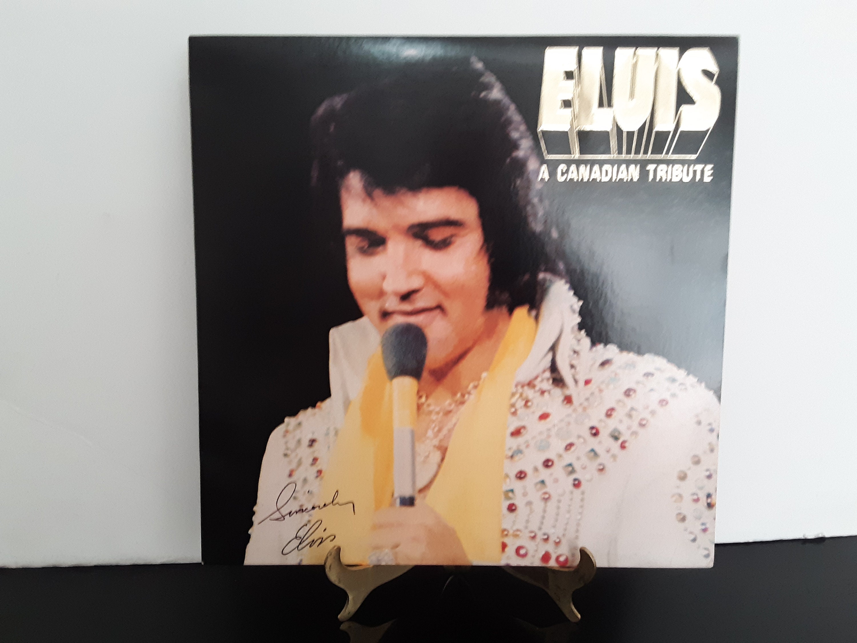 Elvis Presley Un hommage canadien Vinyle Jaune Circa 1978 Etsy