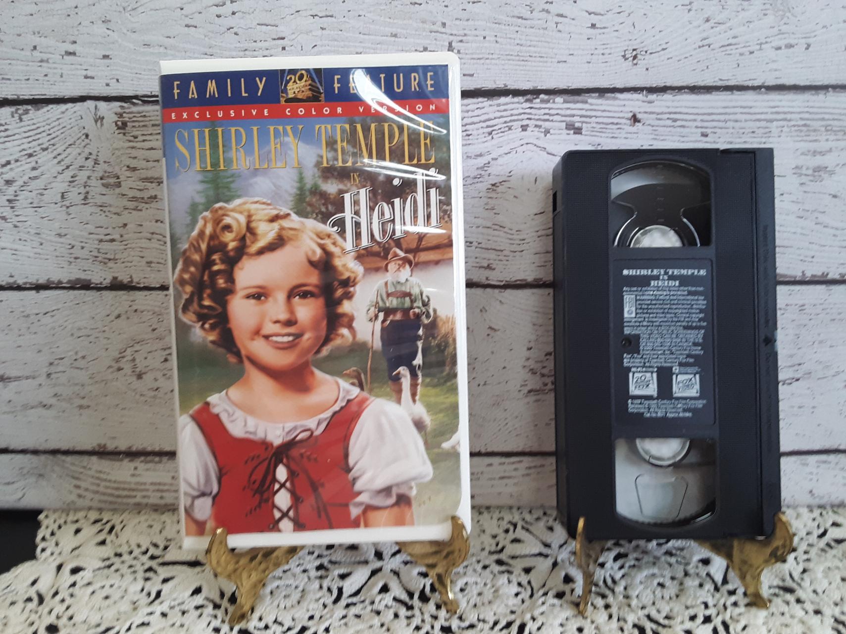 Shirley Temple - 9 VHS Bundle - Heidi - Curly Top - Baby