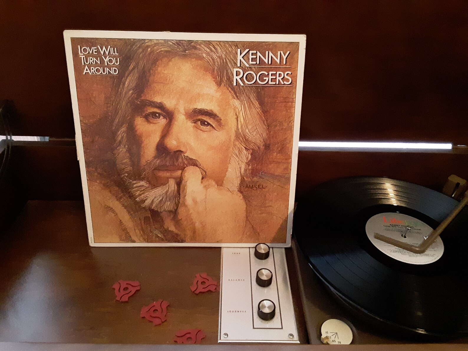 Kenny Rogers Love Will Turn You Around Circa 1982 Etsy