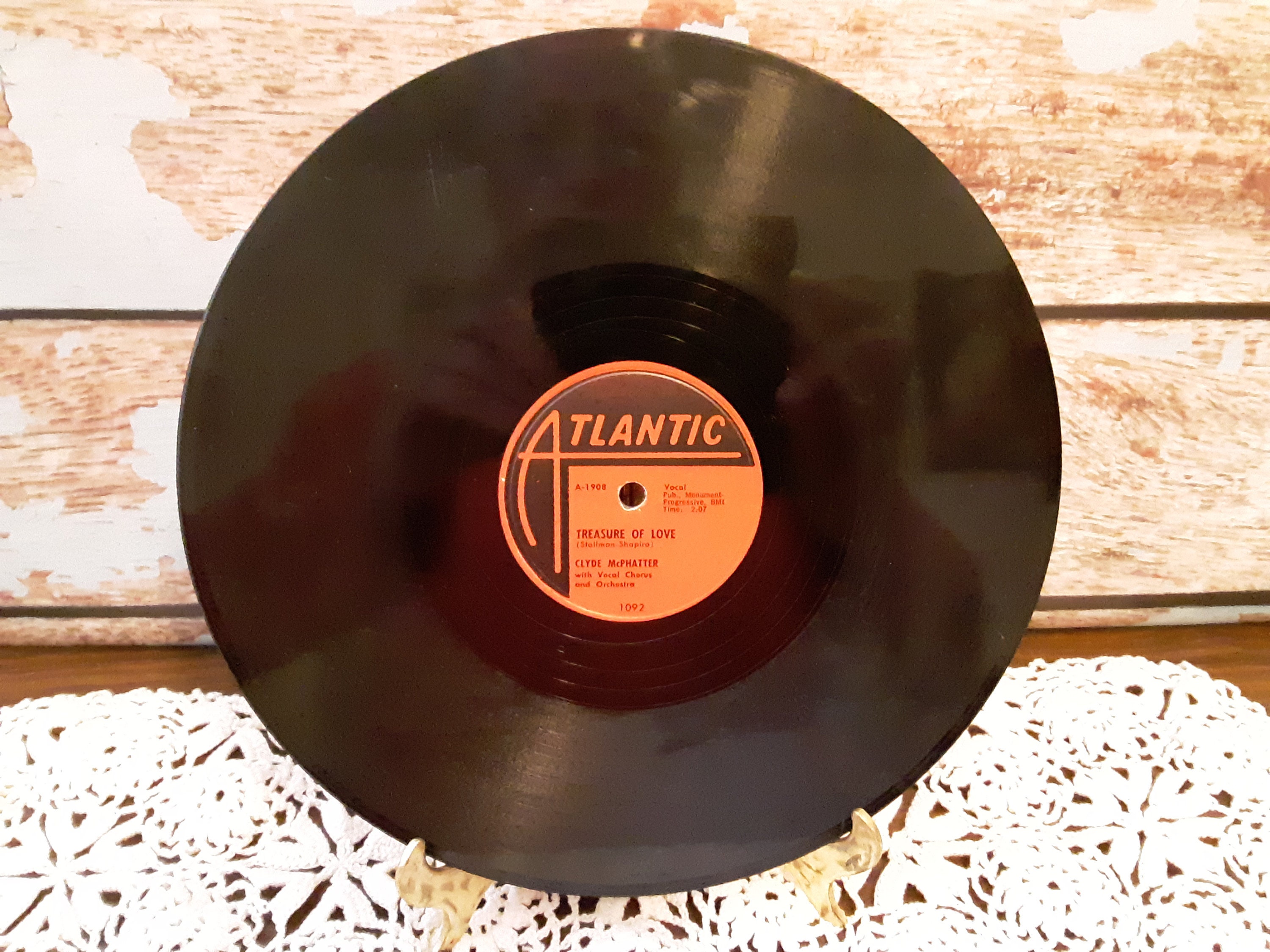 Clyde Mcphatter Treasure of Love / When You're Sincere 78RPM Circa 1956 