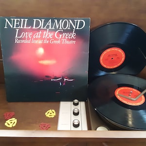 Neil Diamond - Love At The Greek - 2 LP Set! - Circa 1977