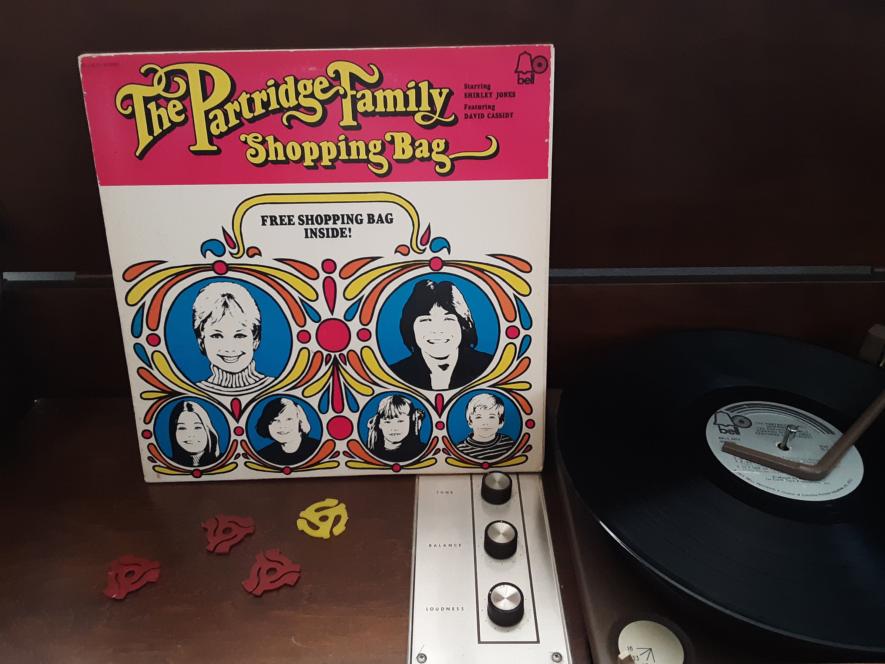 Custom Partridge Family Vinyl Record Purse