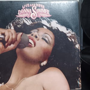 Donna Summer - Live and More - Double Record Set! - Circa 1978 - Etsy