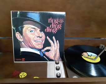 Vintage Frank Sinatra Ring-a-ding-ding LP Album Record 1961 1960s Vinyl ...