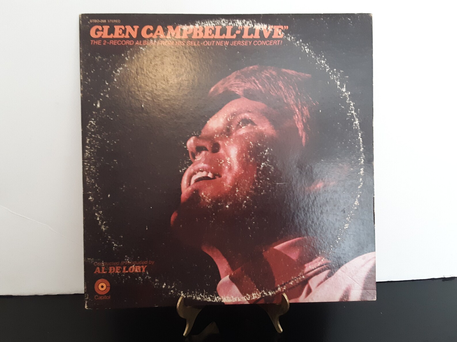 Glen Campbell Live Double Album Set Circa 1969 Etsy