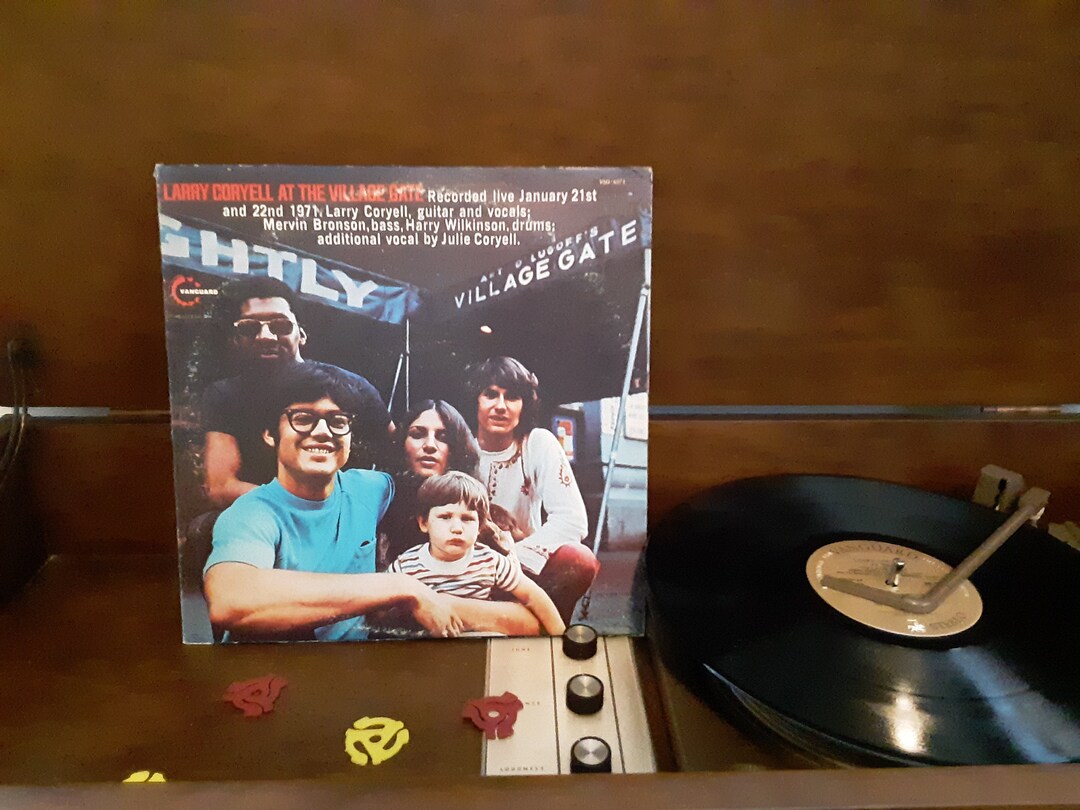 Larry Coryell at the Village Gate Circa 1971 Etsy