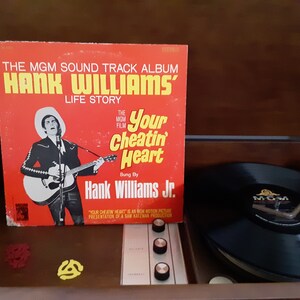 Hank Williams Jr. - &quot;The Hank Williams Life Story&quot;  Your Cheatin&#39; Heart - Soundtrack - Circa 1964