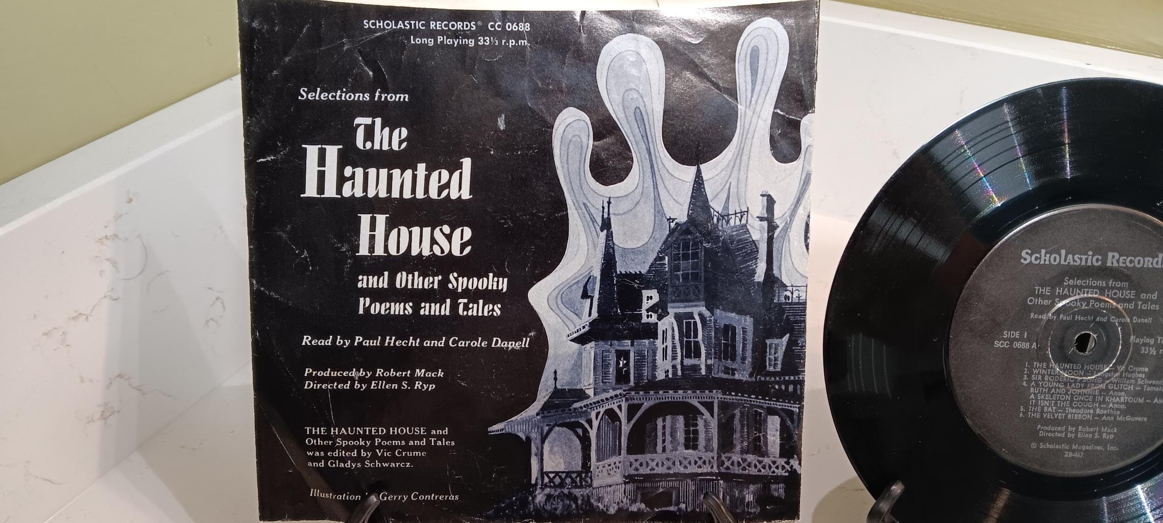 Vintage the Haunted House & Other Spooky Poems and Tales - Circa