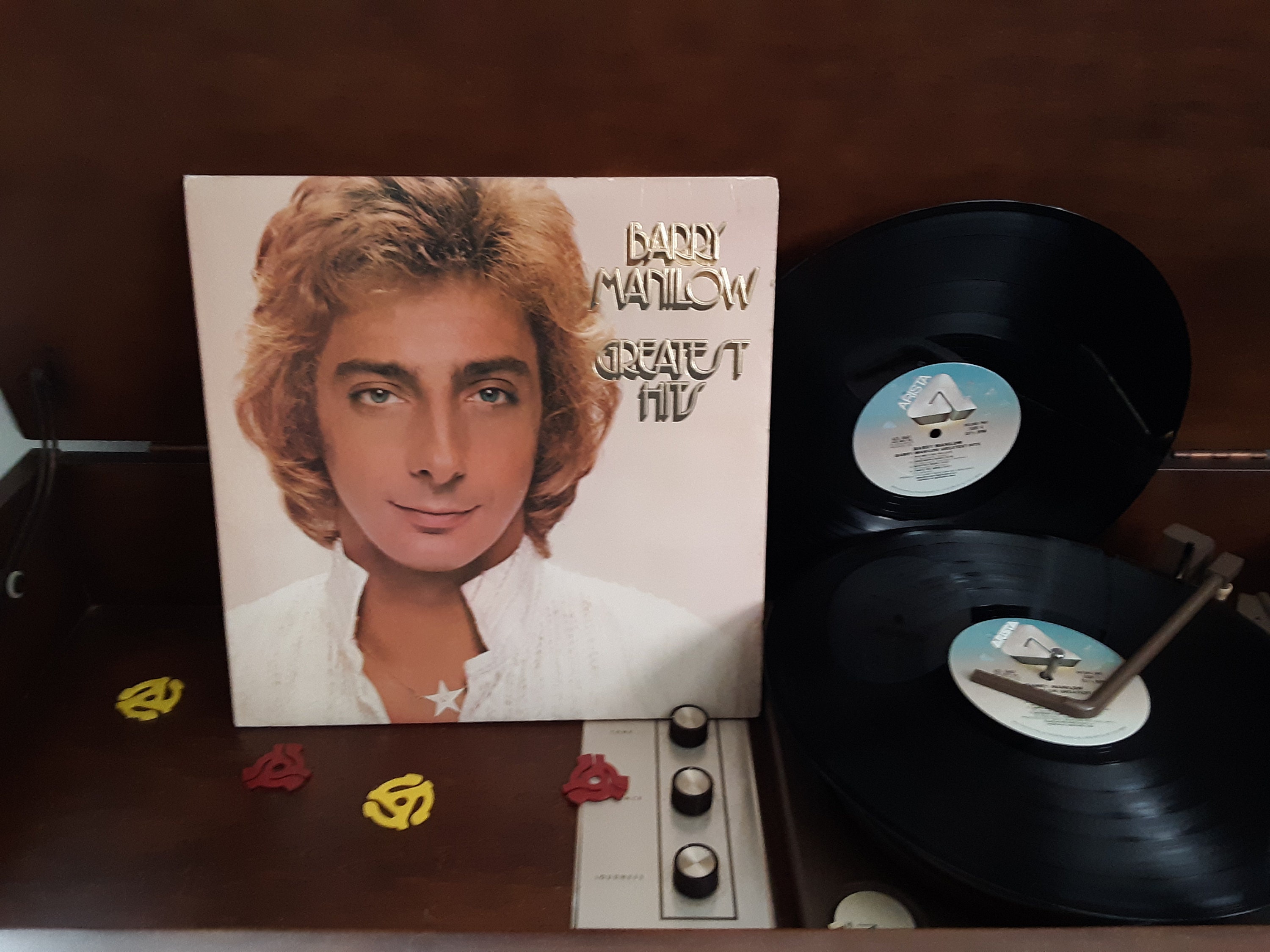 Barry Manilow Greatest Hits Double Record Set Circa Etsy Finland