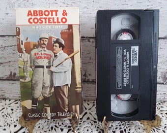 Abbott & Costello - Comedy Classic - Who's On First - VHS Tape