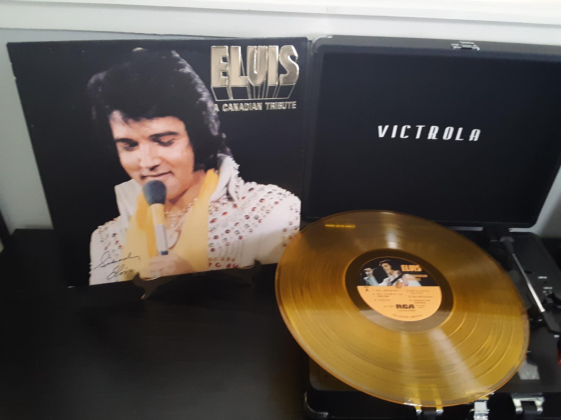 Elvis Presley - A Canadian Tribute - Yellow Vinyl - Circa 1978 - Etsy