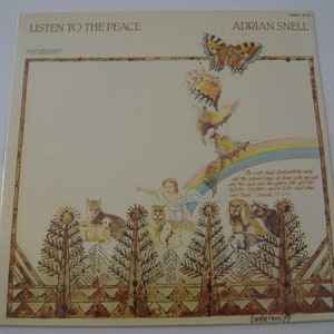 NEW! - Adrian Snell - Listen To The Peace - Circa 1978