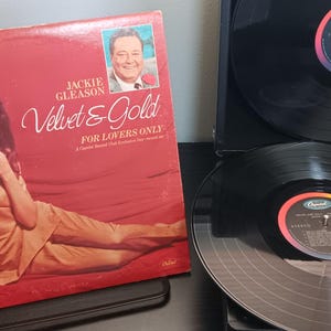 Jackie Gleason - Velvet & Gold - Double Record Set! - Circa 1968