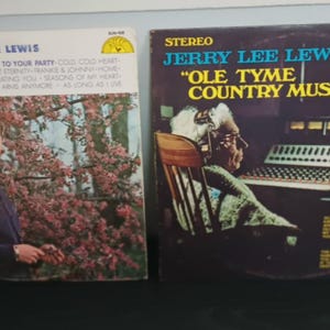 Jerry Lee Lewis - 2 Album Bundle - Circa 1969/70