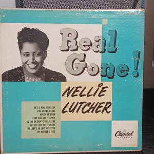 Rare! Nellie Lutcher - Real Gone - Circa 1950 - Etsy 日本
