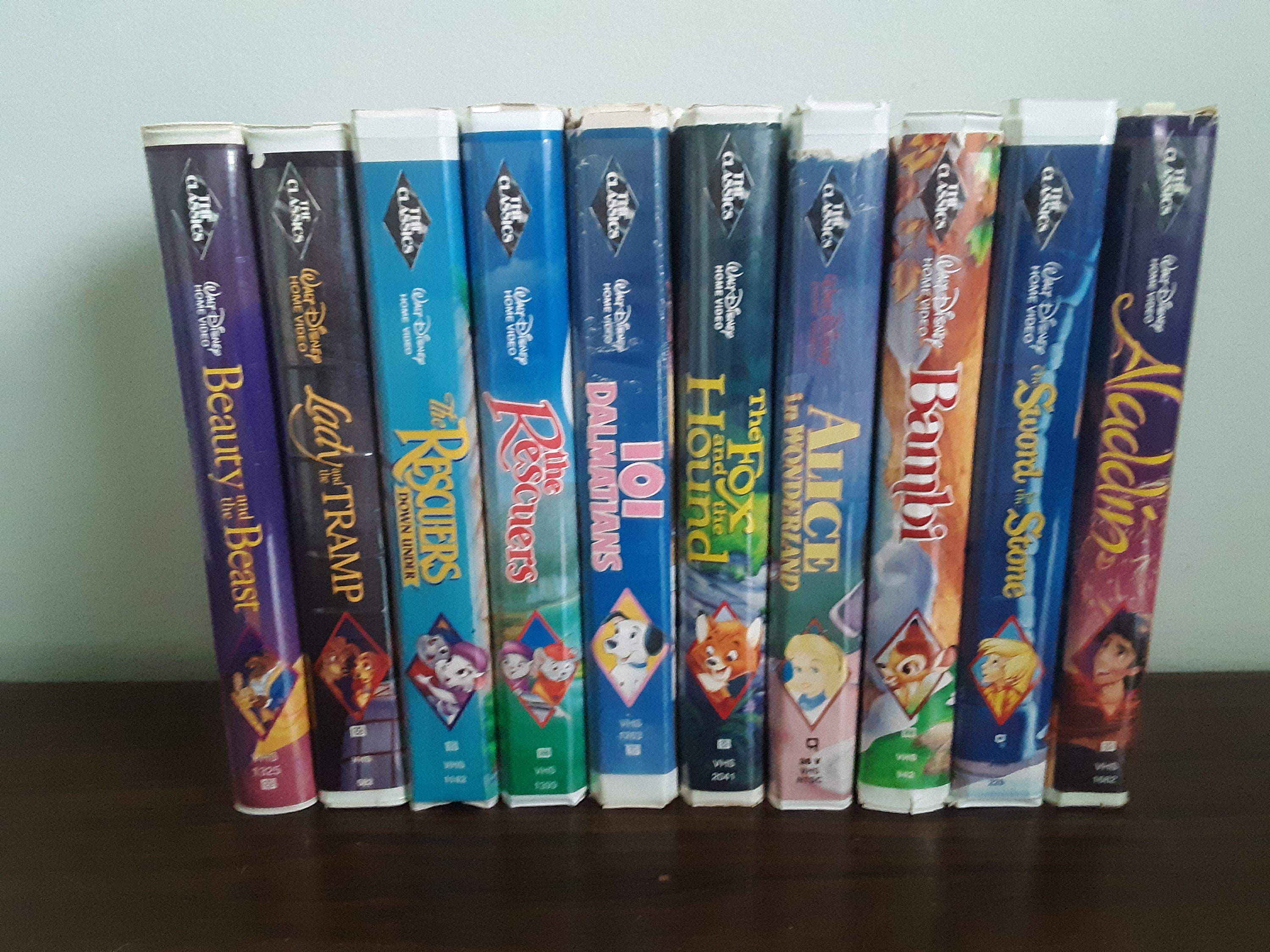 Classic Disney VHS tapes Bundle 7 Movies Vintage glwec.in