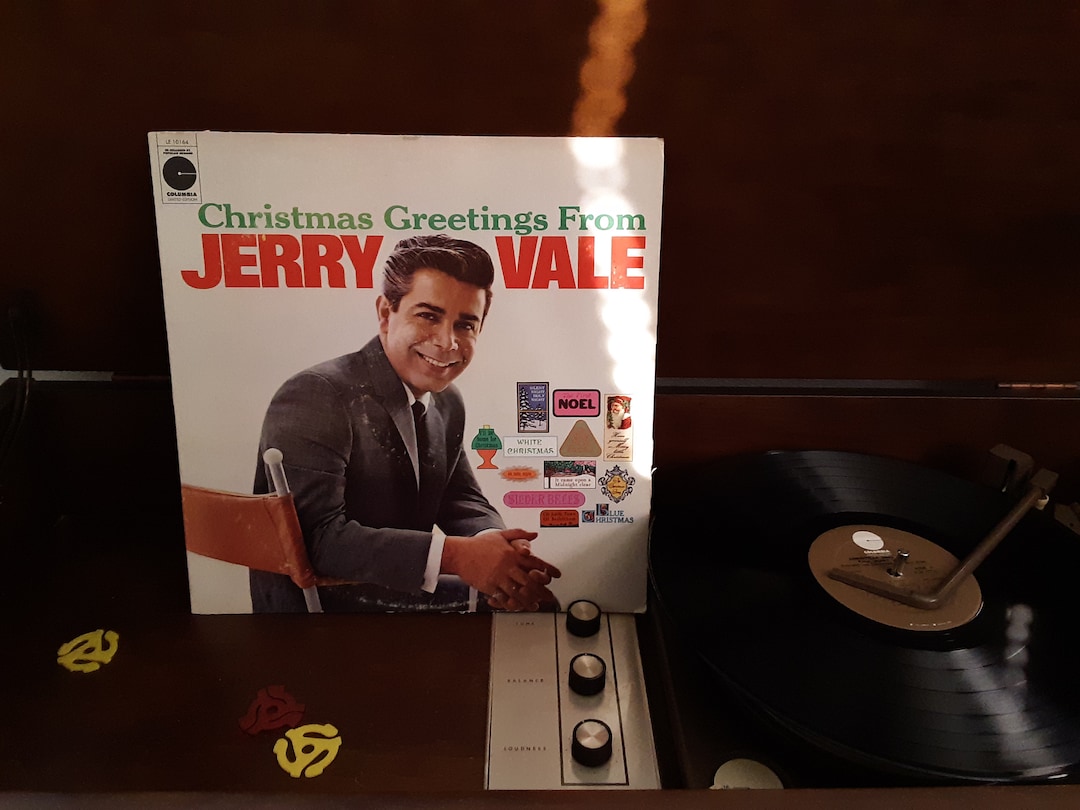 Jerry Vale Christmas Greetings From Jerry Vale Circa 1964 - Etsy