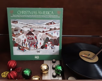 Christmas America - Merle Haggard - Bing Crosby - Glen Campbell - Nat King Cole - Circa 1974