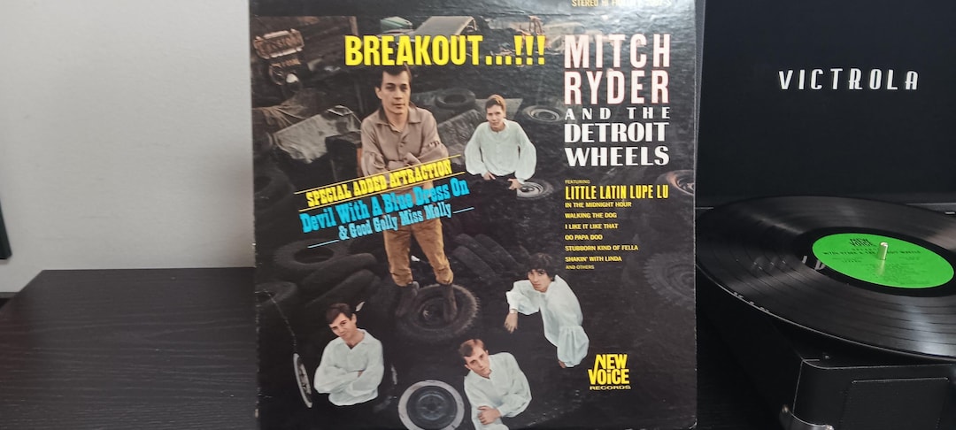 Mitch Ryder and the Detroit Wheels - Breakout - Circa 1966 - Etsy