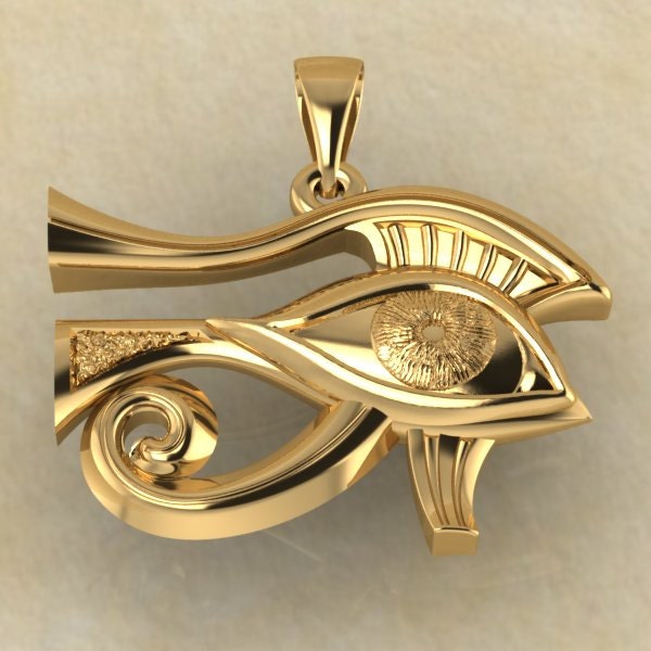 Auge des Horus. Das Auge von Ra. Auge des Horus Anhänger. Auge Etsy