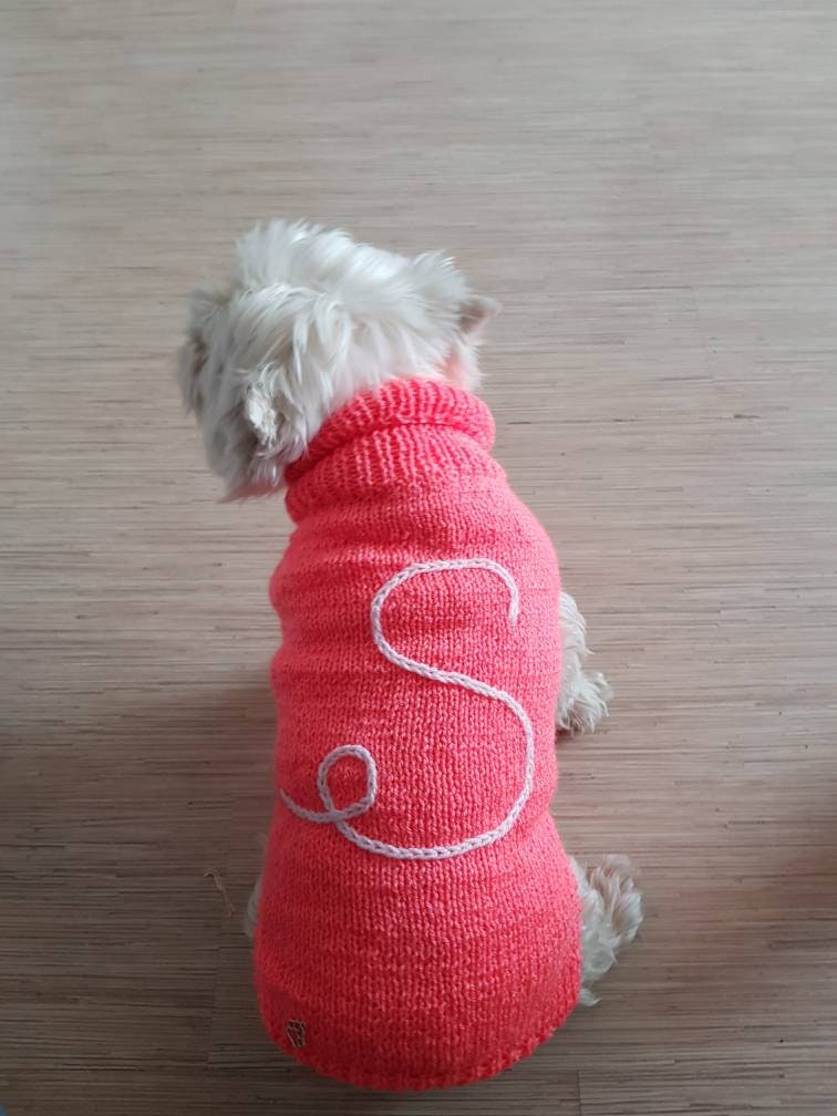 Hand Knitted/dog Jumper/cat Jumper/dog Sweater/cat Sweater/pet Etsy UK