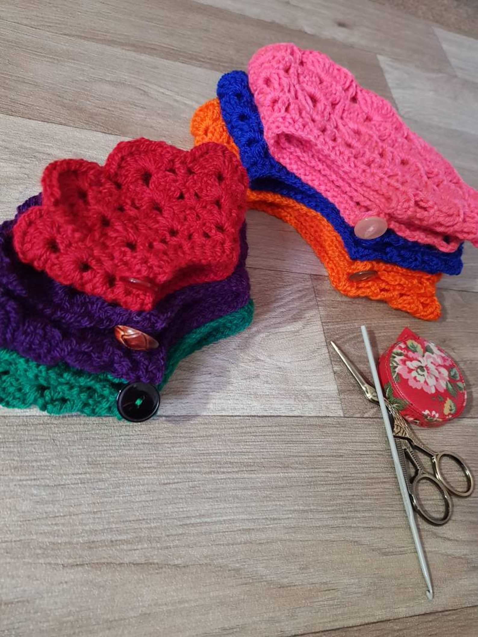 Hand häkeln Haustier Kragen / Hund Kragen / Katze Kragen / Etsy