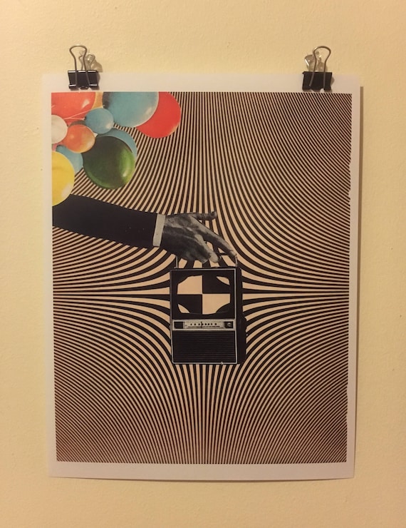 Inkjet print "My Favorite Grave"