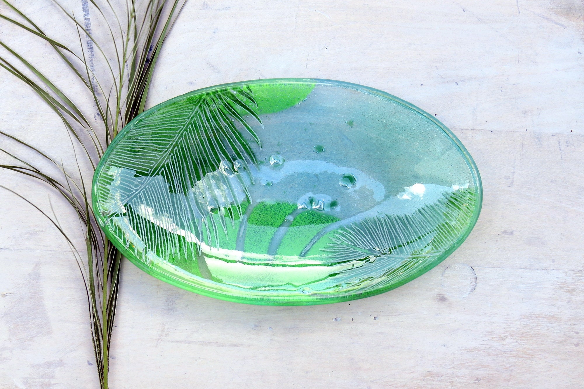 Large Decorative Bowl Personalised Glass Dessert Bowl Etsy UK