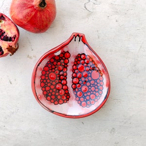 Bowl pomegranate | Glass pomegranate | Glass fruit | Bowl like a pomegranate | Glass colored bowl  | Glass kitchen bowl | Decorative glass