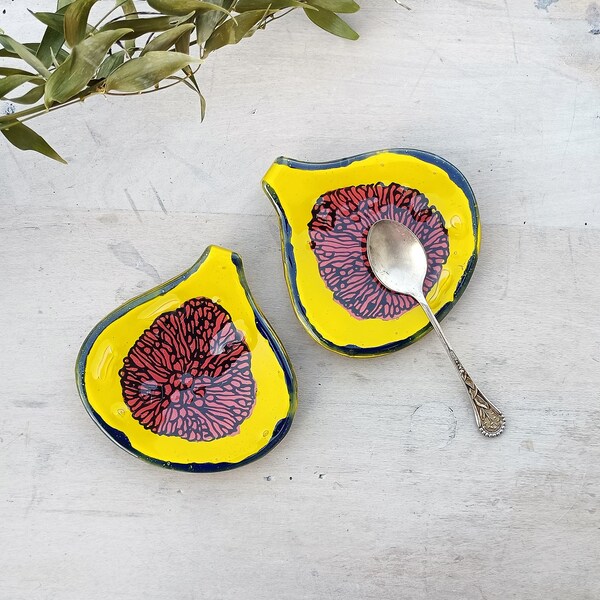 Glass Tea Bag Holder Etsy