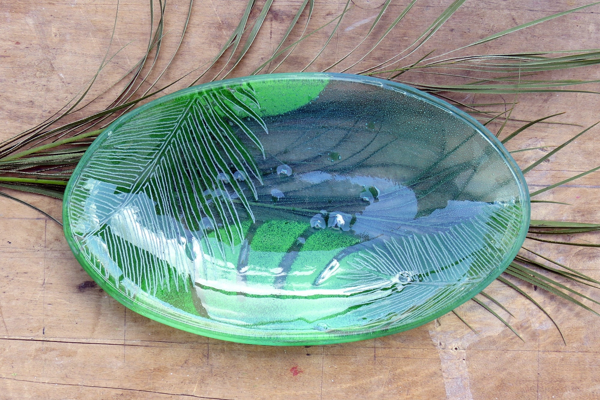 Large Decorative Bowl Personalised Glass Dessert Bowl Etsy UK