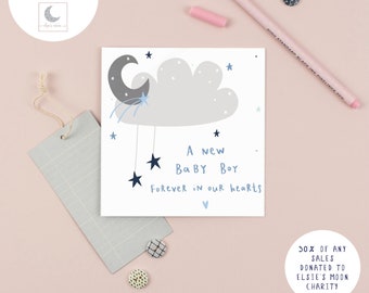 A New Baby Boy | Elsie's Moon Charity Card