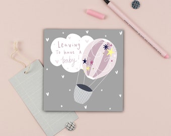 Leaving to have a Baby Card