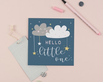 New Baby Card | Hello Little One