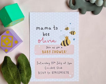 Baby Shower Invitation | Personalised | Printable Invite | Digital Download