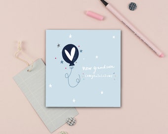 New Grandson Card