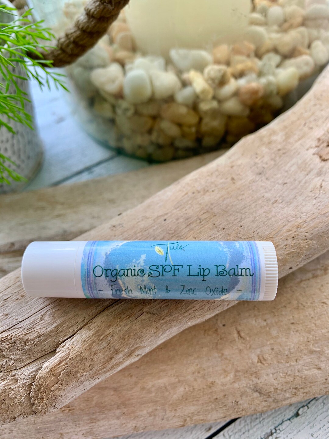 Organic Lip Balm Olive Oil & Fresh Mint Etsy Italia