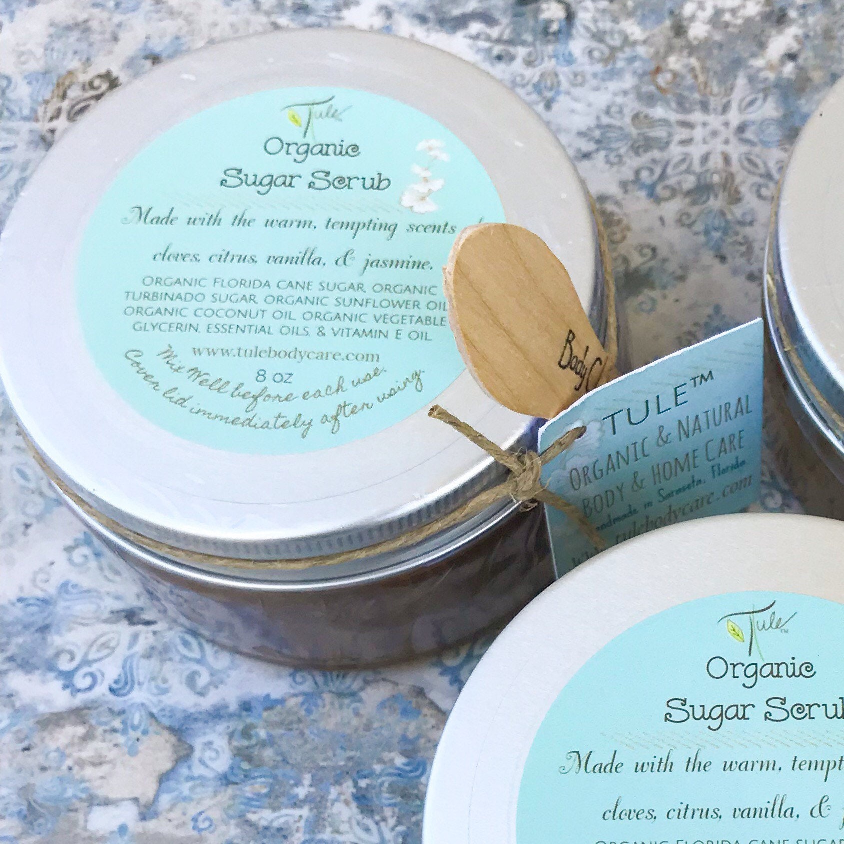 Organic Sugar Scrub for Hands & Body