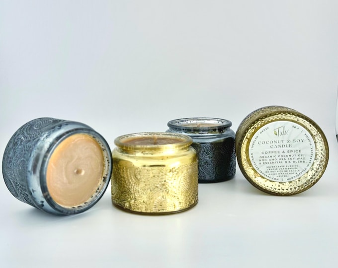 Featured listing image: Organic Coconut & Non-GMO Soy Candle
