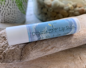 Organic Lip Balm- Olive Oil & Fresh Mint