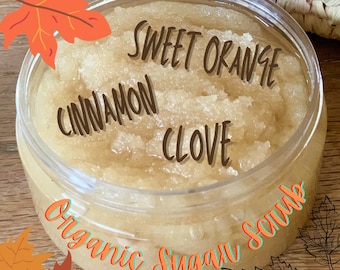 Organic Sugar Scrub for Hands & Body