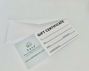 Gift Certificates